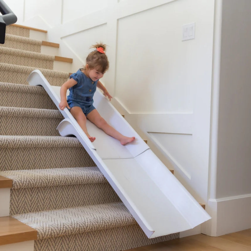 cool stairs with slide